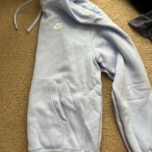 Light Blue Nike Hoodie